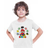Super Kiddo T-shirt Mario Birthday Kids Custom Gaming Birthday Kids T-shirt White