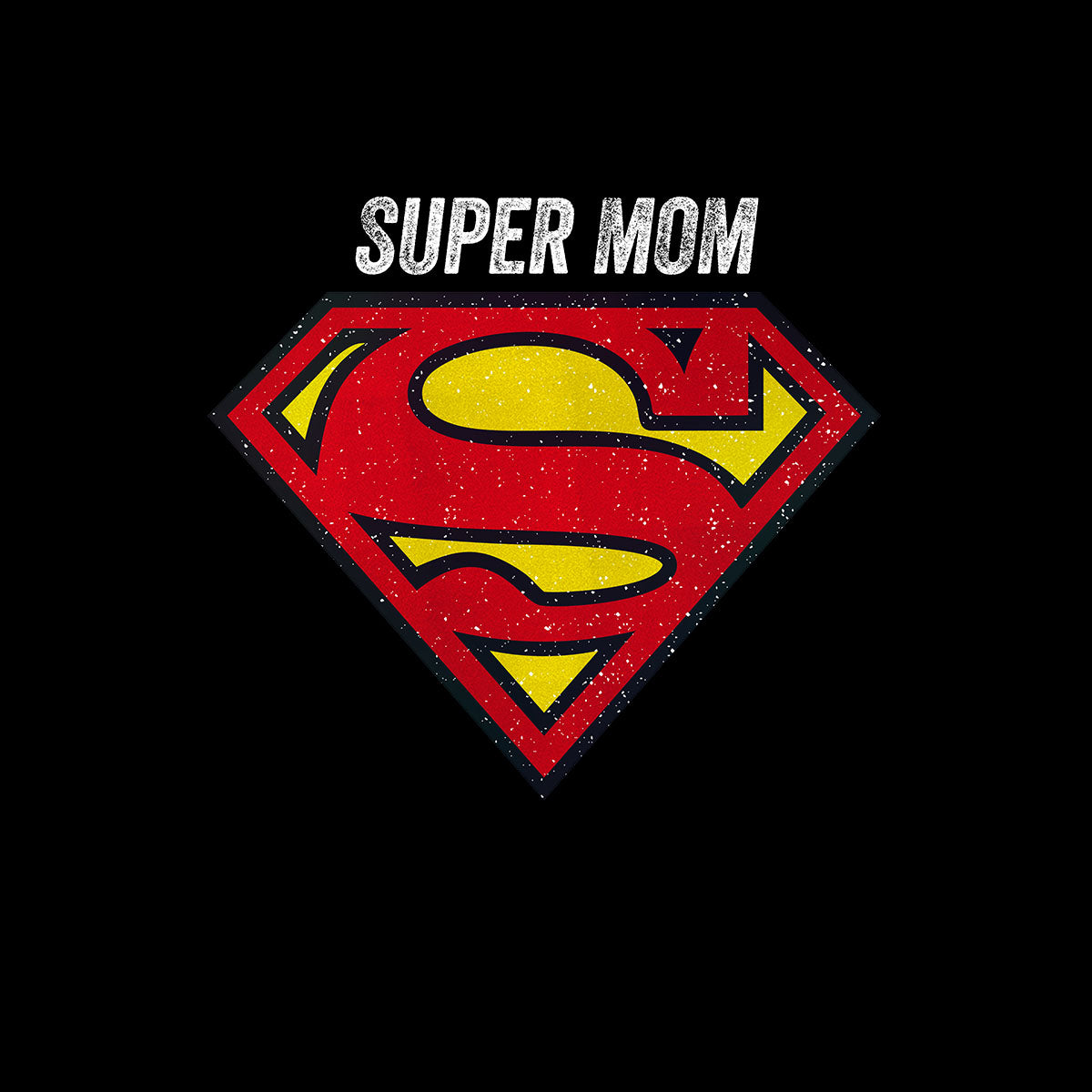 Super Mom Retro Superman DC Comix Action Hero T-shirt for Kids - Kuzi Tees