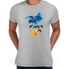 Botanical Flowers Leaves Abstract Novelty Crew Neck Birthday Summer Unisex T-shirt - Kuzi Tees