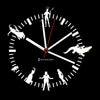 TVA Clock With Variants Classic Loki Frog Loki Alligator Sylvie President Frost Giant - Kuzi Tees