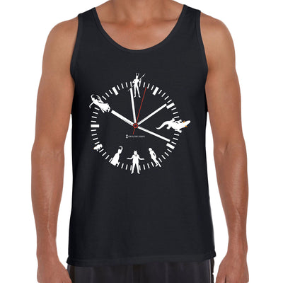 TVA Clock With Variants Classic Loki Frog Loki Alligator Sylvie President Frost Giant Unisex Tank Top - Kuzi Tees