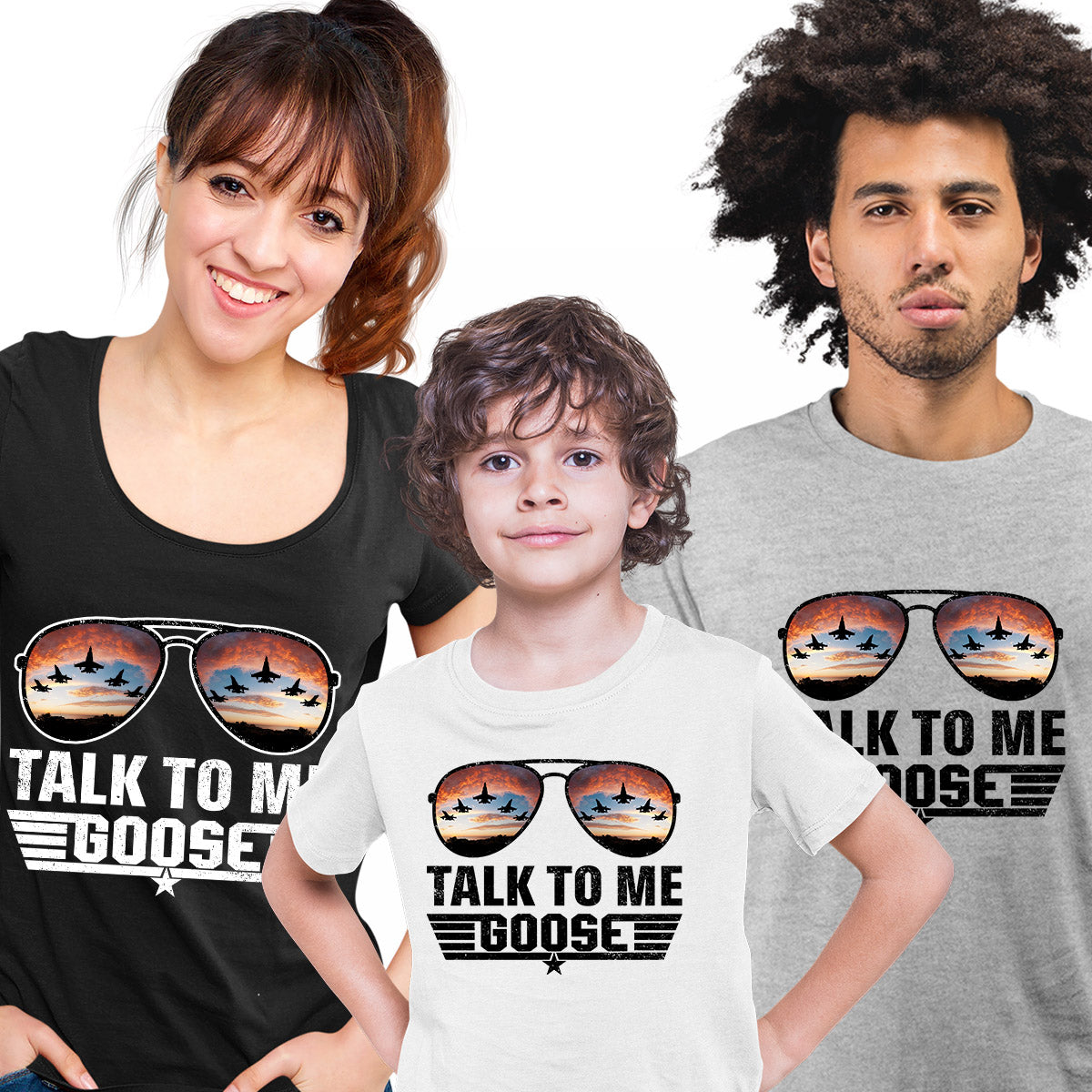 Talk To Me Goose T-shirt Top Gun