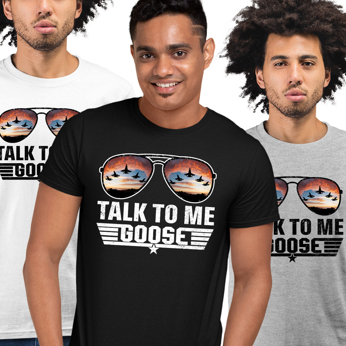 Talk To Me Goose T-shirt Top Gun