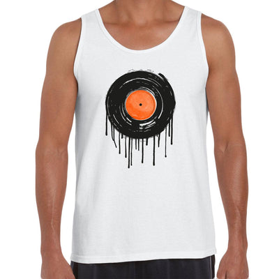 DJ Tee Vinyl Minimal Drum & Bass Novelty Deck Decks Turntable LP Record Unisex Tank Top - Kuzi Tees