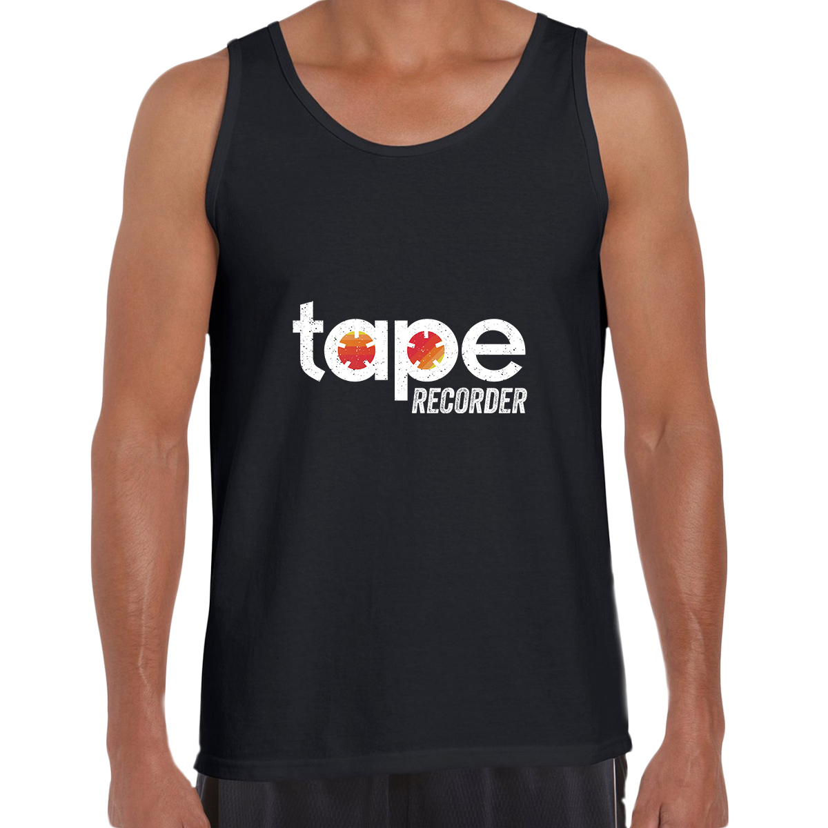 Tape Recorder 80 Retro Cassette Player OLD SKOOL Unisex Tank Top - Kuzi Tees
