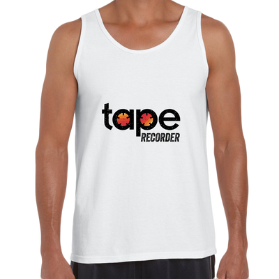 Tape Recorder 80 Retro Cassette Player OLD SKOOL Unisex Tank Top - Kuzi Tees