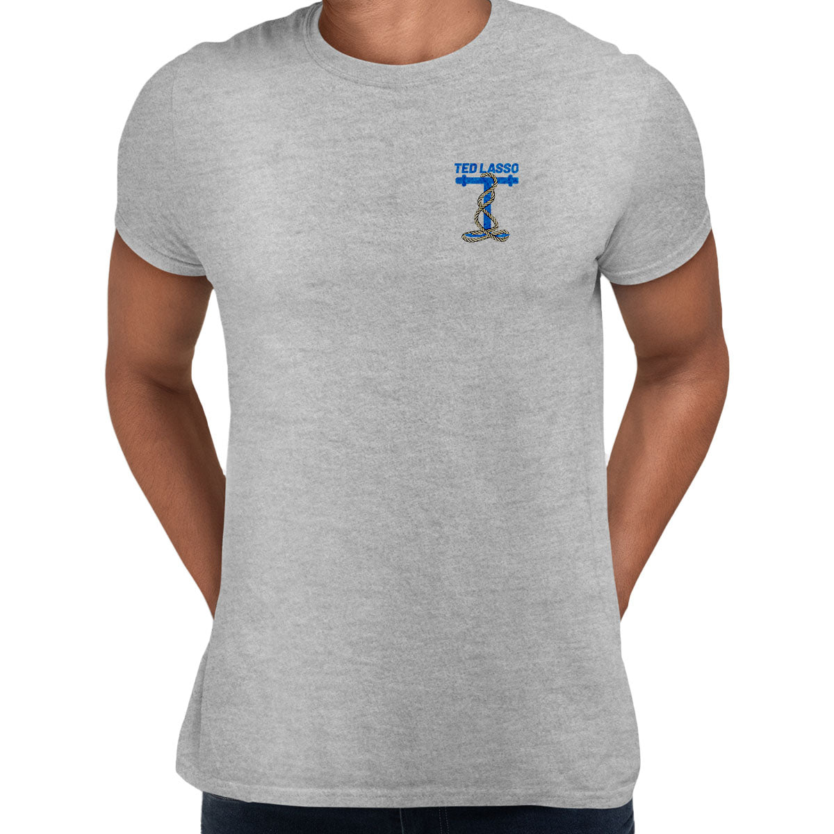 Ted Lasso Movie T-Shirt Logo Football Funny Joke Gift Men Typography Unisex T-Shirt - Kuzi Tees