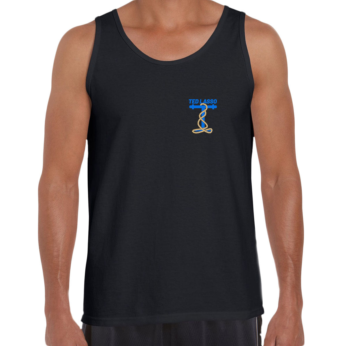 Ted Lasso Movie Logo Football Funny Joke Gift Adults Movie Unisex Tank Top - Kuzi Tees