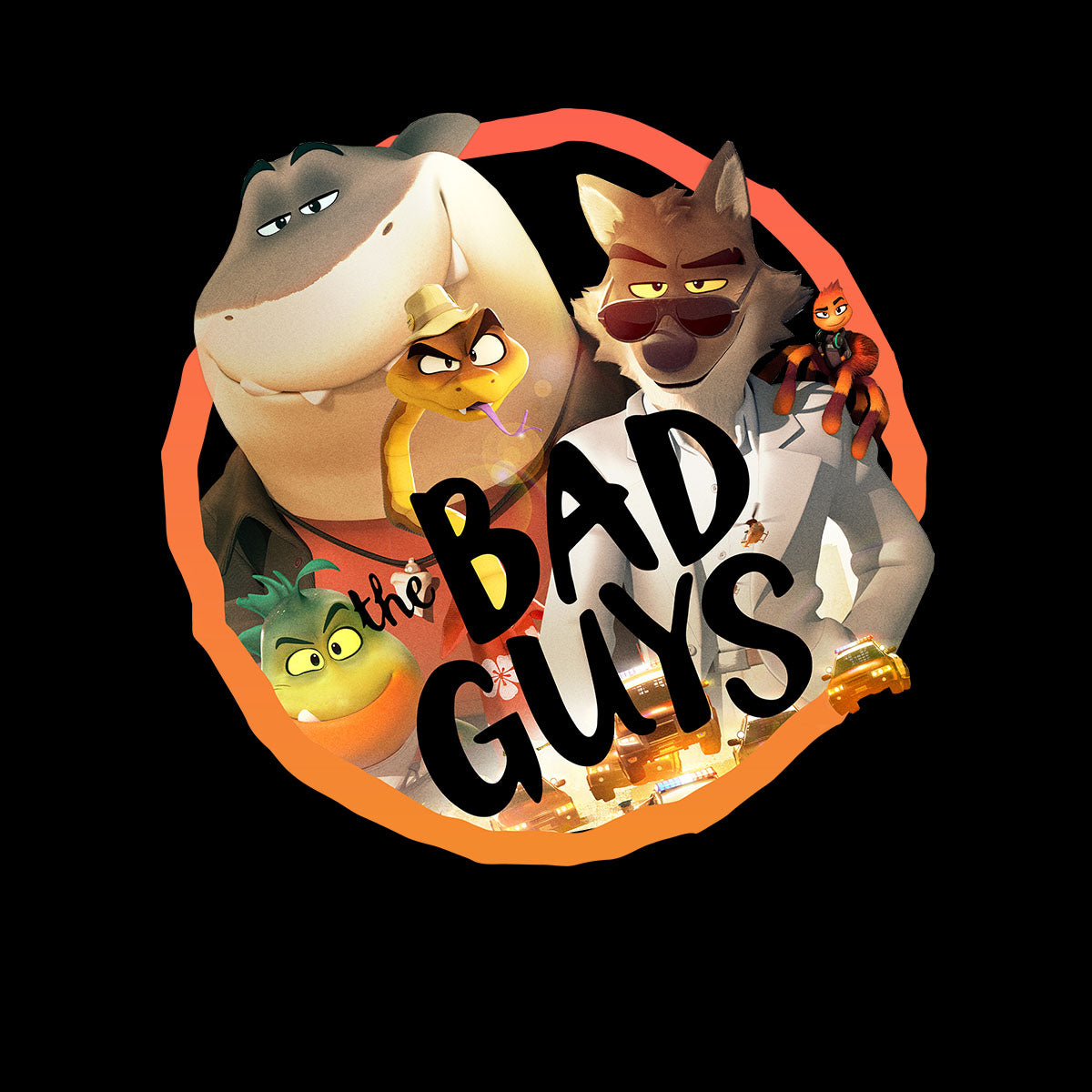 The Bad Guys Movie T-shirt for Kids - Kuzi Tees