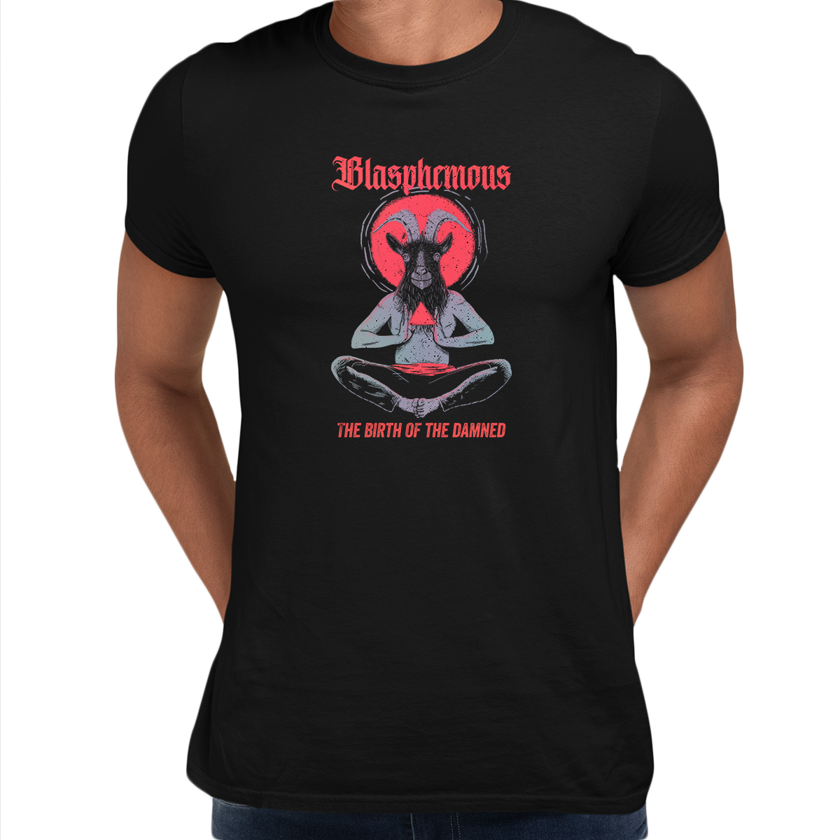 The Birth of The Damned Hardcore Metal Occult Black Unisex T-shirt - Kuzi Tees