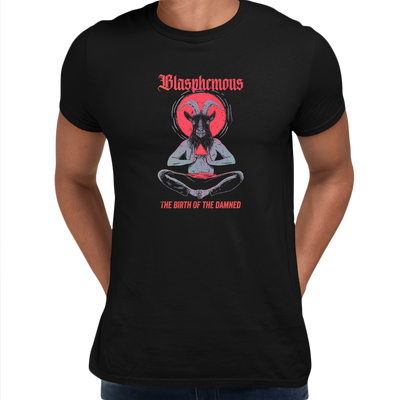 The Birth of The Damned Hardcore Metal Occult Black Unisex T-shirt - Kuzi Tees