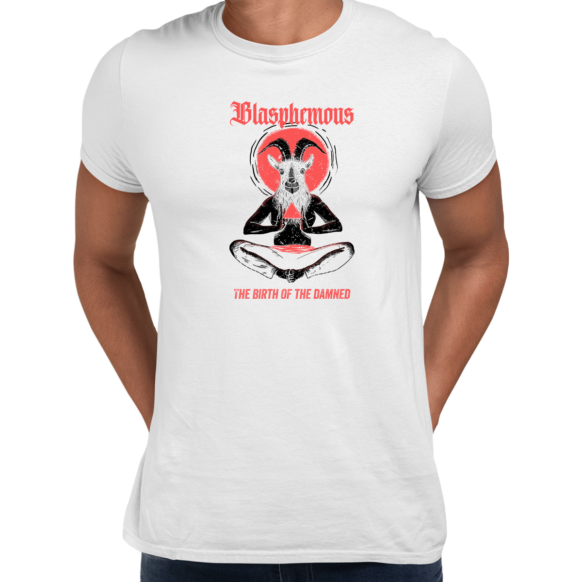 The Birth of The Damned Hardcore Metal Occult Black Unisex T-shirt - Kuzi Tees
