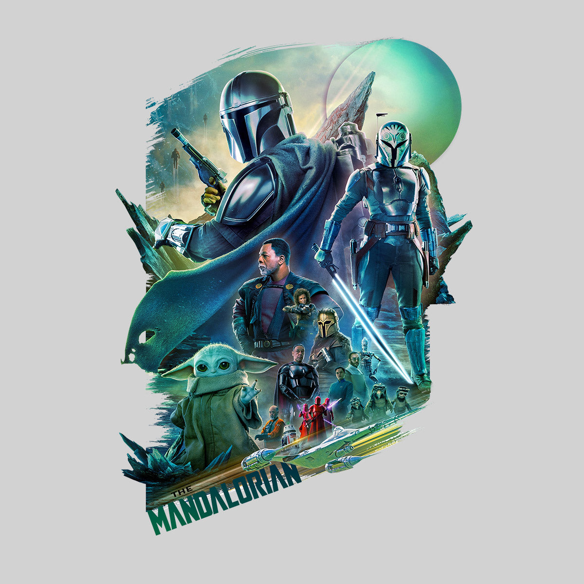 The Return Final Episode The Mandalorian T-Shirt Birthday Gift Kids