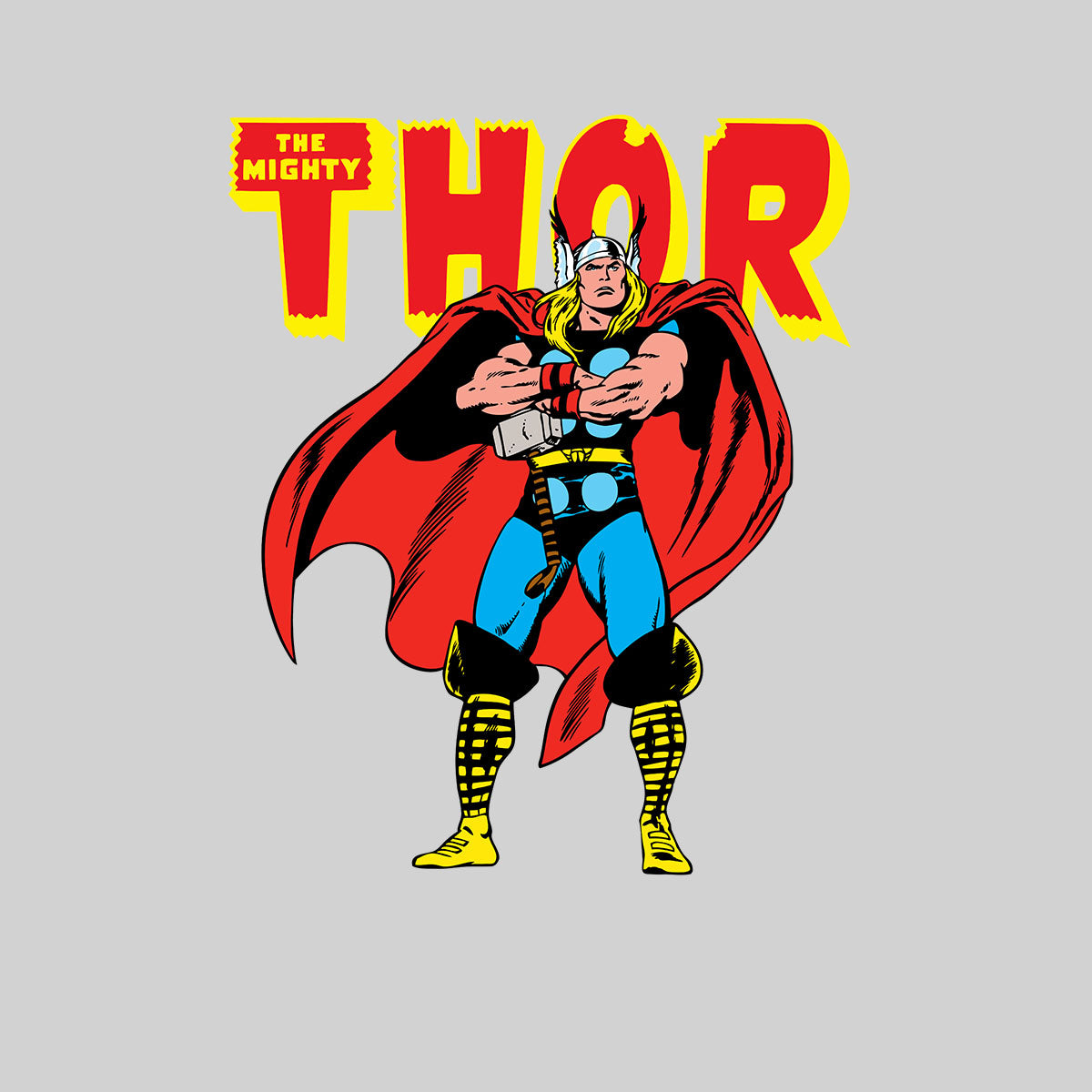 The Mighty Thor t-shirt Nostalgia avenger comic book - Kuzi Tees