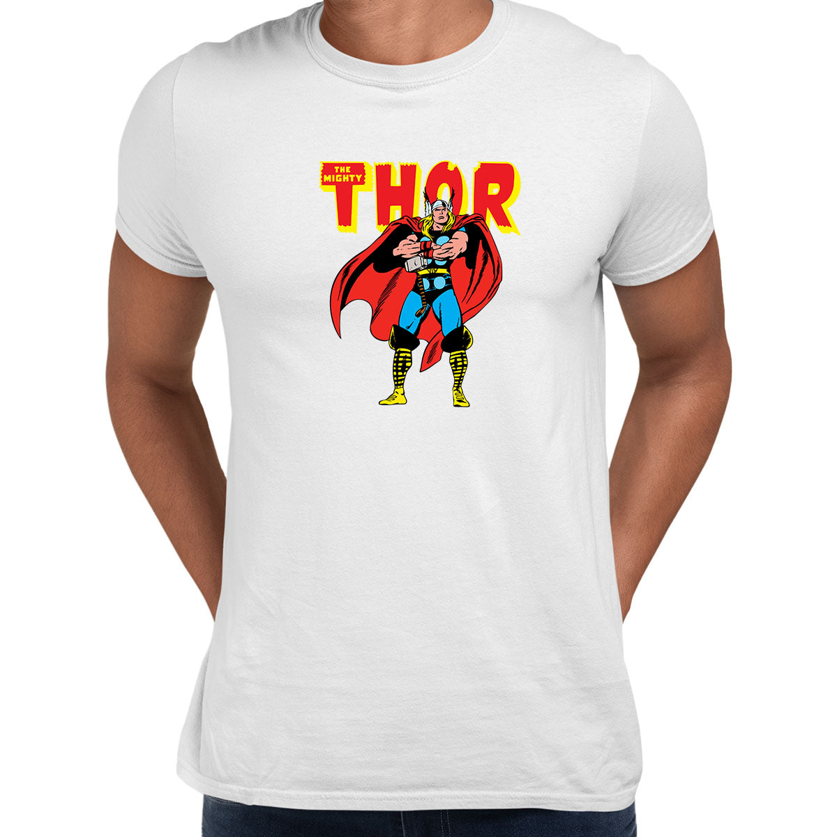 The Mighty Thor t-shirt Nostalgia avenger comic book - Kuzi Tees