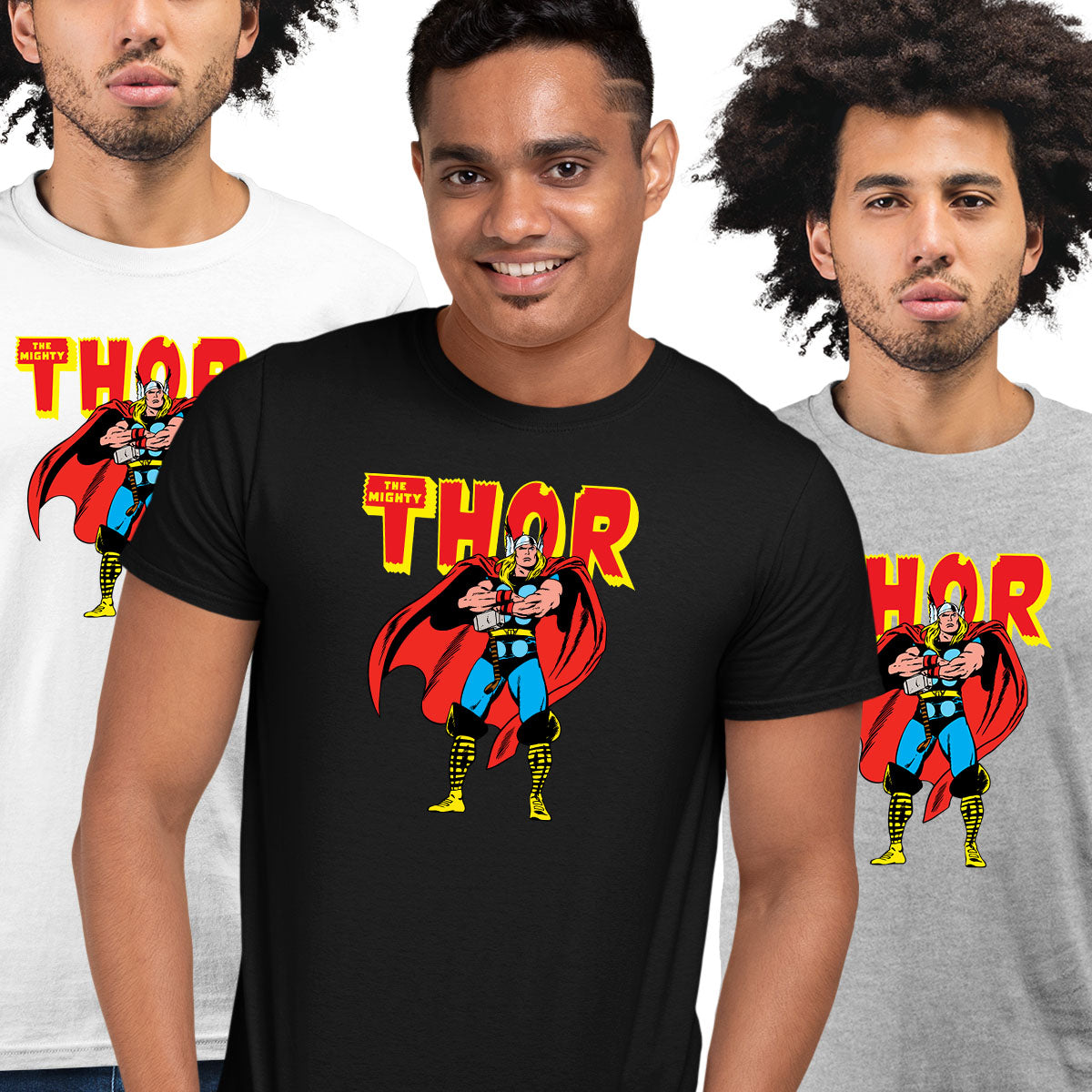 The Mighty Thor t-shirt Nostalgia avenger comic book - Kuzi Tees