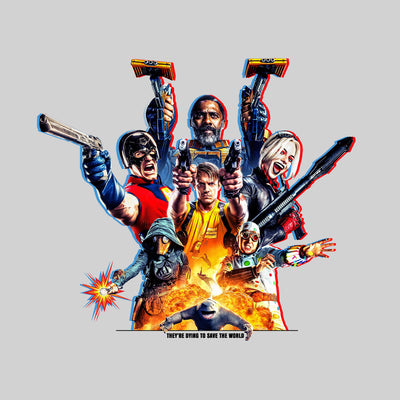 Suicide Squad Harley Quinn DC Superhero Movie T-Shirt Unisex Novelty Funny Gift - Kuzi Tees