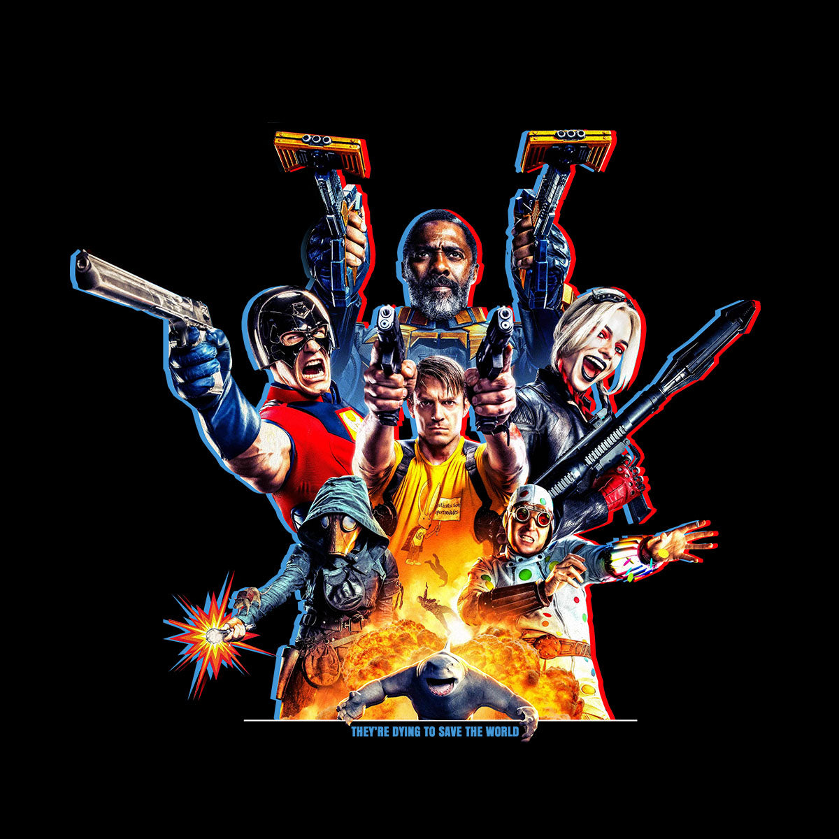Suicide Squad Harley Quinn DC Superhero Movie T-Shirt Unisex Novelty Funny Gift - Kuzi Tees