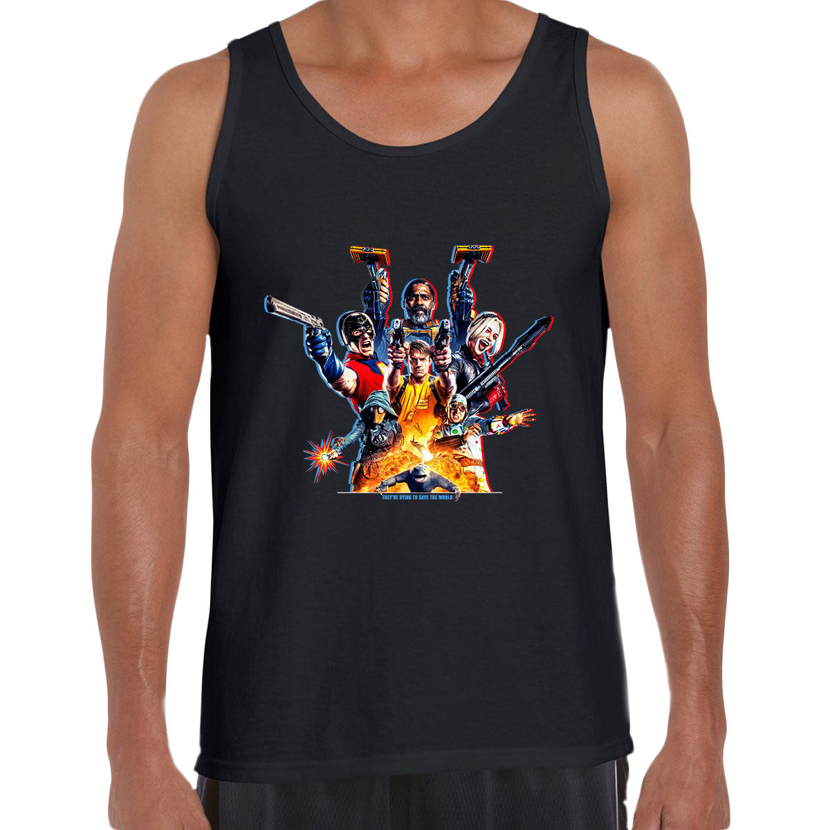 Suicide Squad Harley Quinn DC Superhero Movie Novelty Funny Gift Unisex Tank Top - Kuzi Tees