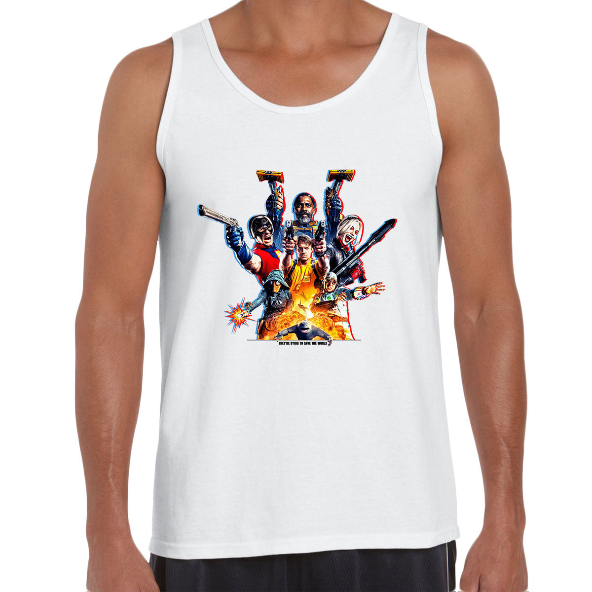 Suicide Squad Harley Quinn DC Superhero Movie Novelty Funny Gift Unisex Tank Top - Kuzi Tees