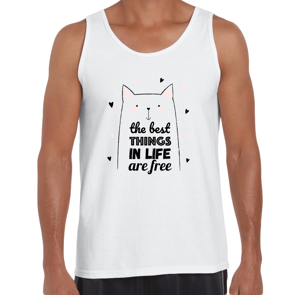 Cat Funny Animal Shirt If You Can Dream it You can do it Unisex Tank Top - Kuzi Tees