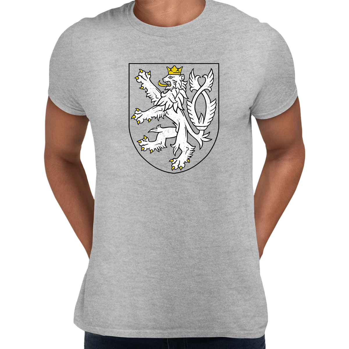 The Coat of Arms of The Czech Republic Political T-Shirt - Kuzi Tees