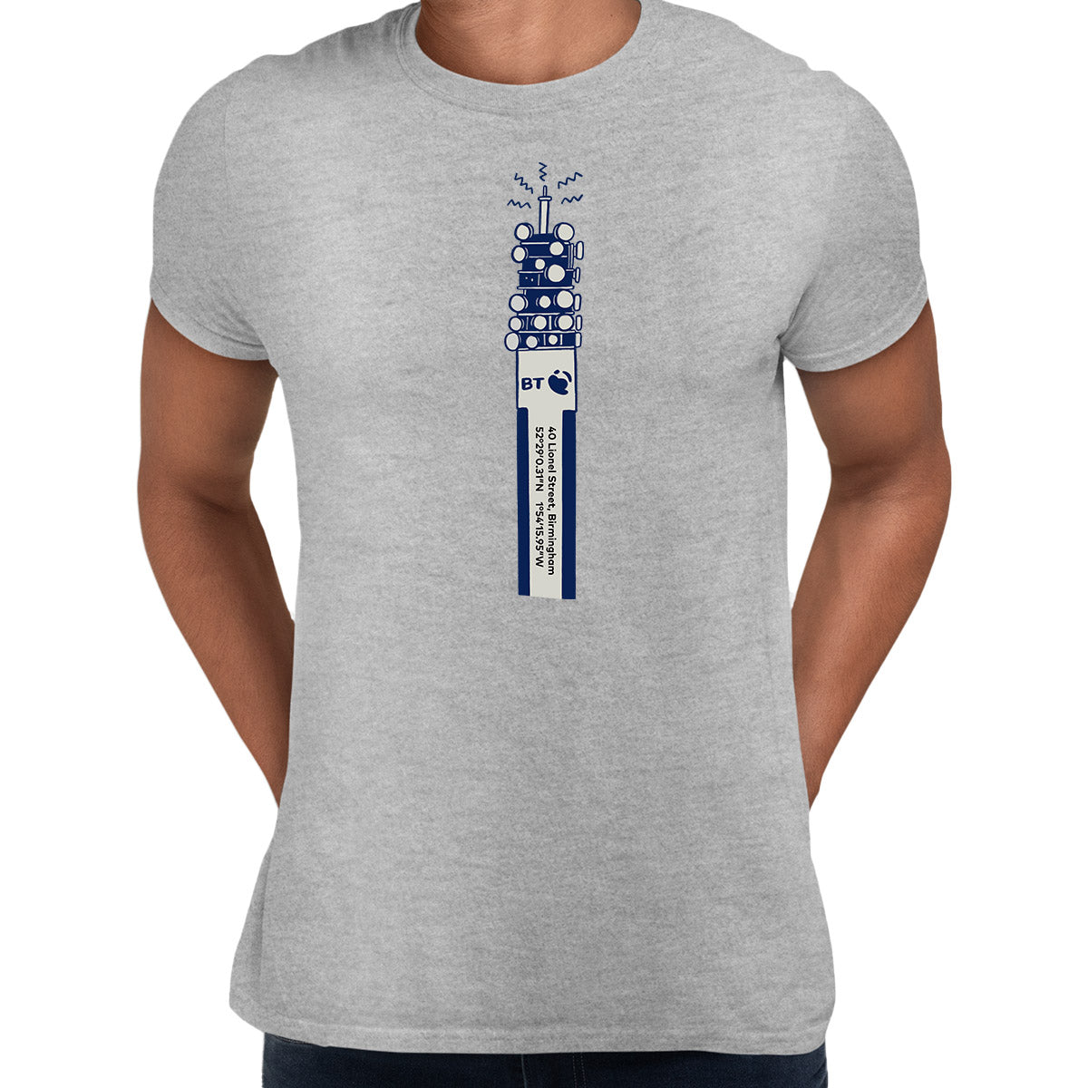 The BT Tower Post Office Tower GPO Tower Unisex T-Shirt - Kuzi Tees