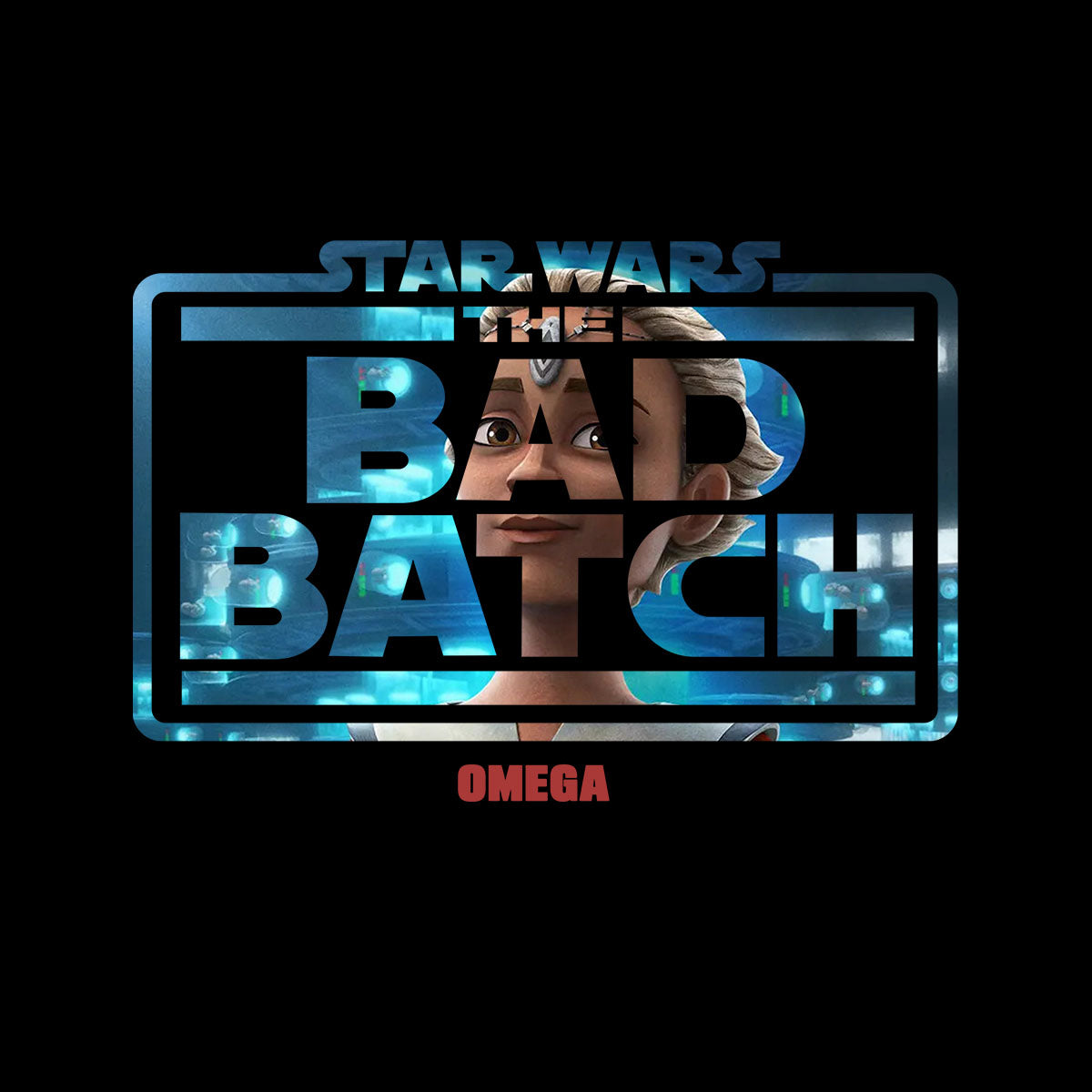 The Bad Batch - Omega Clone Wars T-Shirt Novelty Funny Gift Movie Unisex T-Shirt - Kuzi Tees