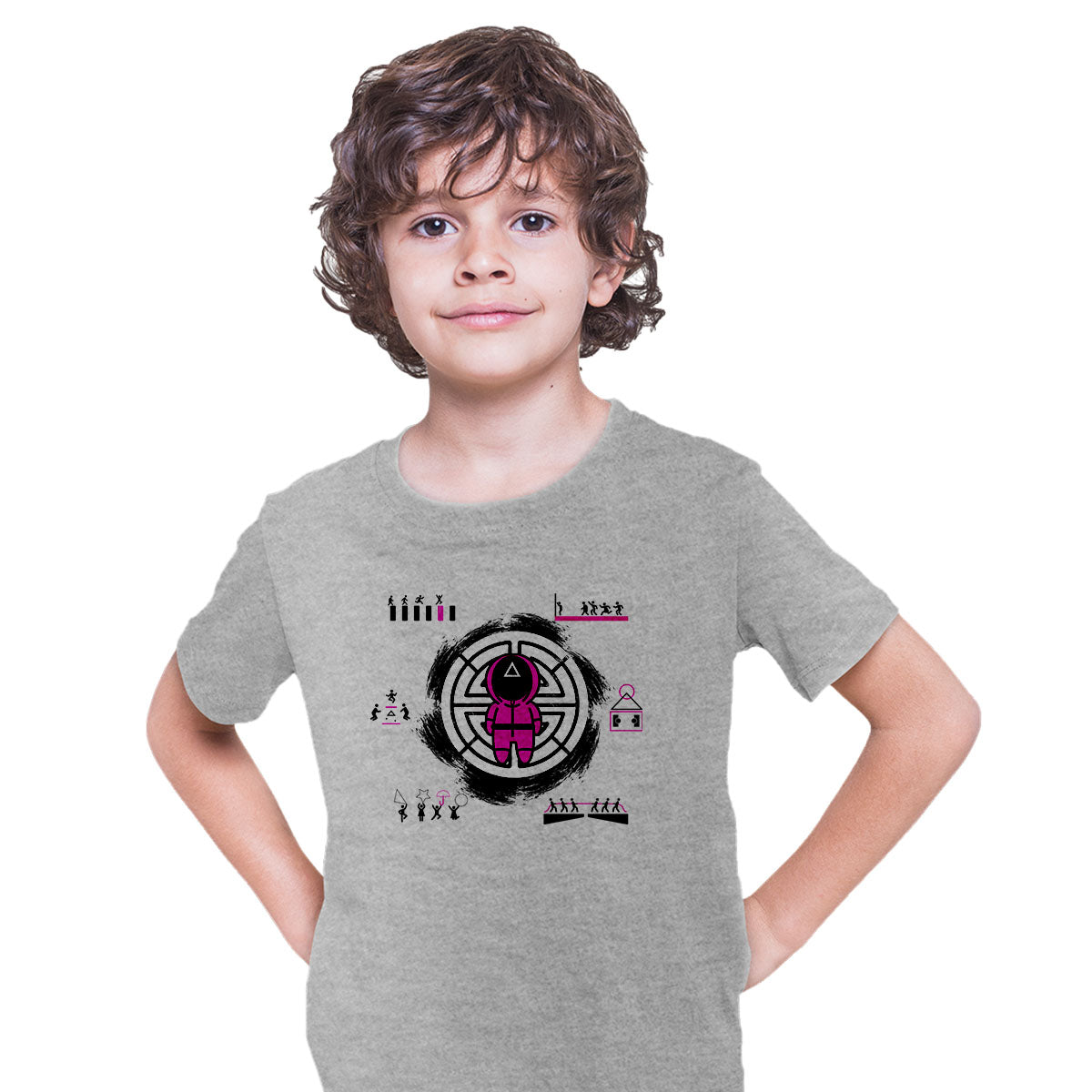 The Game is On Squid Game Movie Tee included all Games T-shirt for Kids - Kuzi Tees