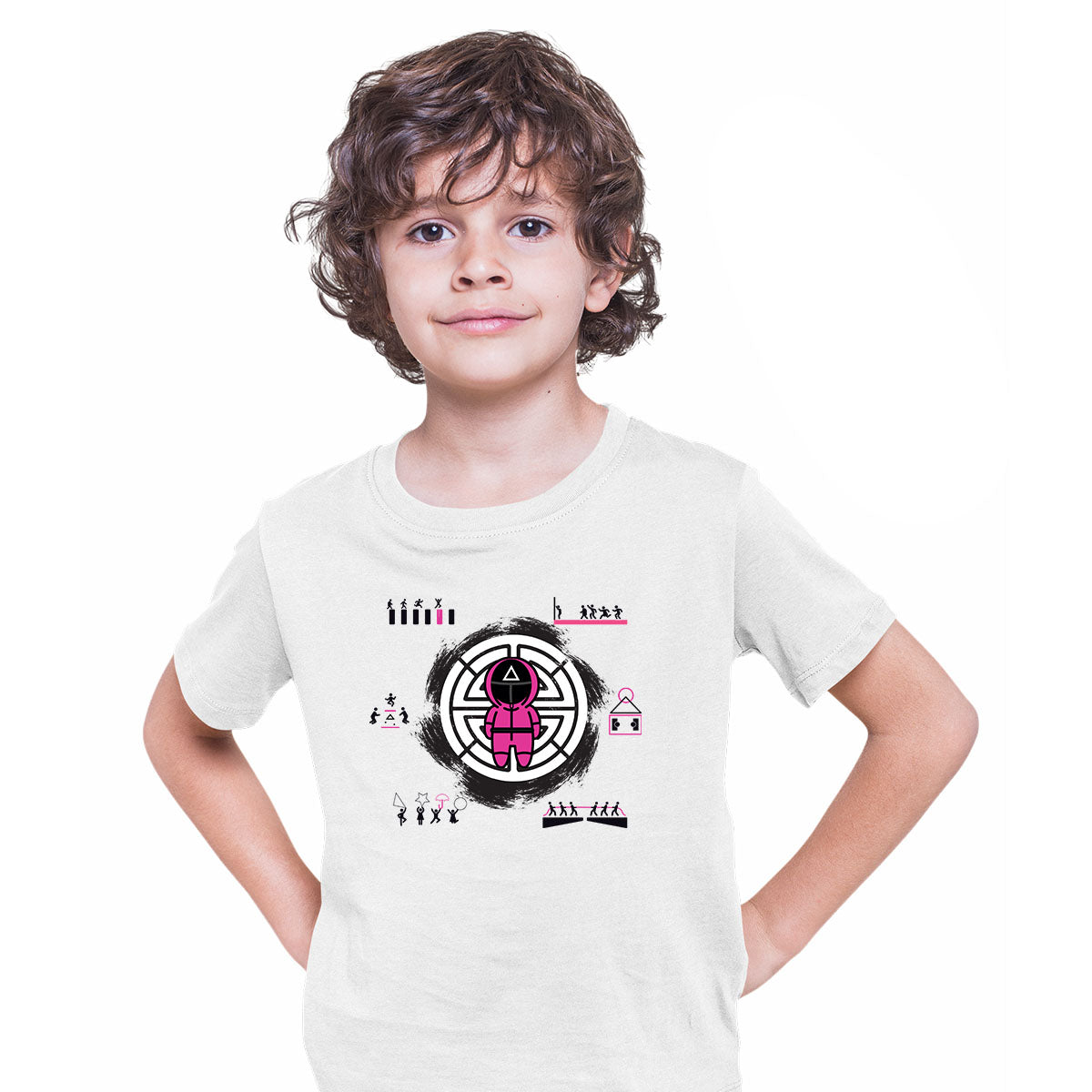 The Game is On Squid Game Movie Tee included all Games T-shirt for Kids - Kuzi Tees