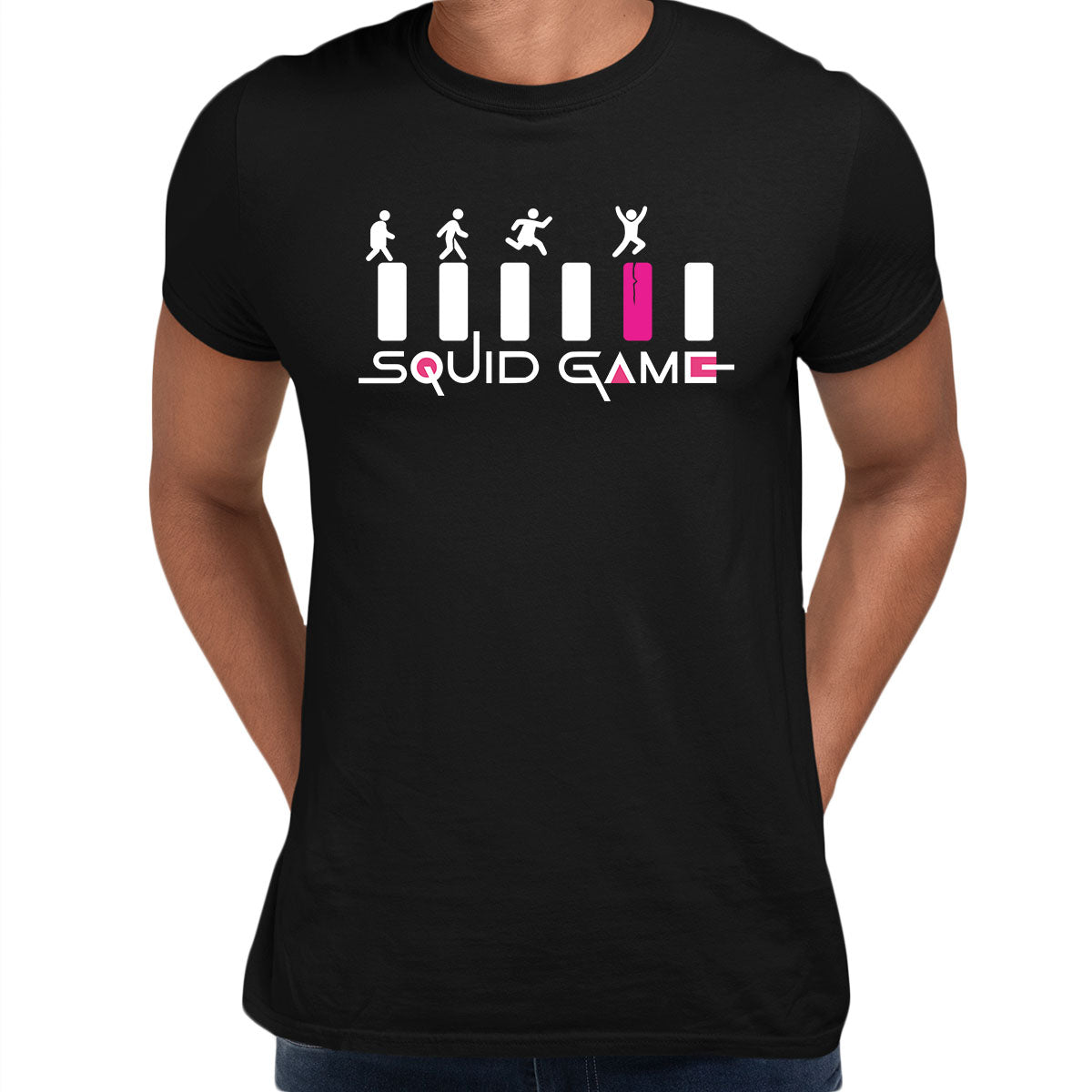 The Glass Hopping Squid Game Cosplay Inspired TV Puzzle Unisex T-Shirt - Kuzi Tees