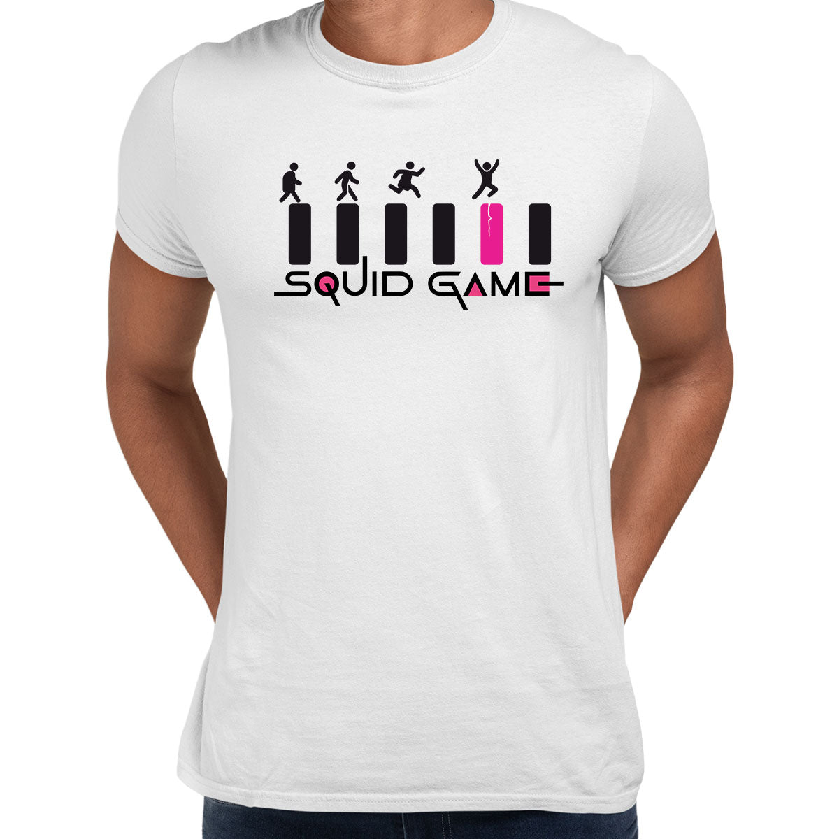 The Glass Hopping Squid Game Cosplay Inspired TV Puzzle Unisex T-Shirt - Kuzi Tees