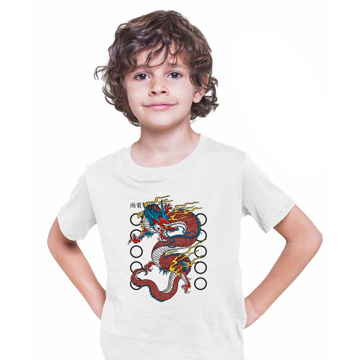 The Great Protector Shang Chi Movie Typography T-shirt for Kids - Kuzi Tees