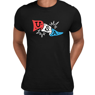 The USA Home team Wear it with pride Baseball Tee Football American Flag Shirt, Baseball Adult T-Shirt - Kuzi Tees