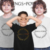 One ring Kids T-shirt The Lord of the Rings Ruling Ring Sauron Tolkien - Kuzi Tees