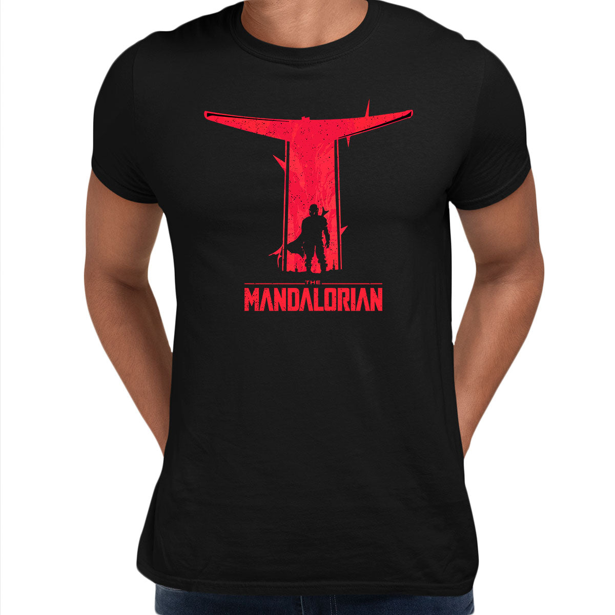 This Is The Way T-Shirt Mandalorian Star Wars Helmet Birthday Gift Unisex T-Shirt - Kuzi Tees