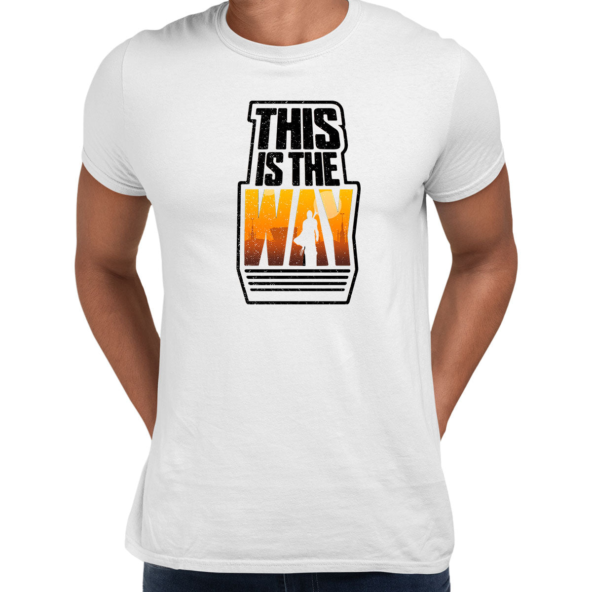 This Is The Way T-Shirt Mandalorian Star Wars Baby Yoda Disney Birthday Gift Unisex T-Shirt - Kuzi Tees