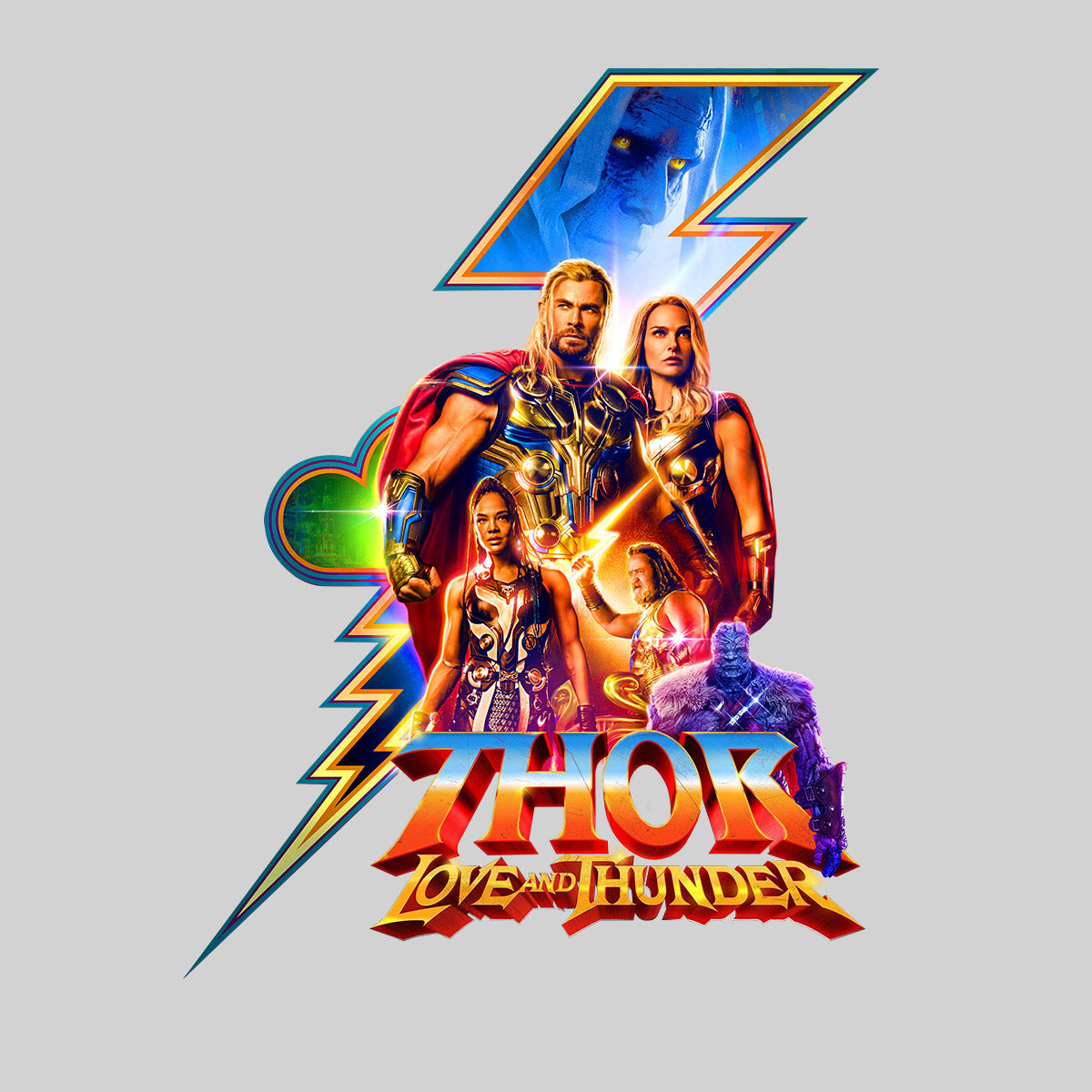 Thor Love and Thunder Tee A journey unlike anything he's ever faced Kids T-Shirt White