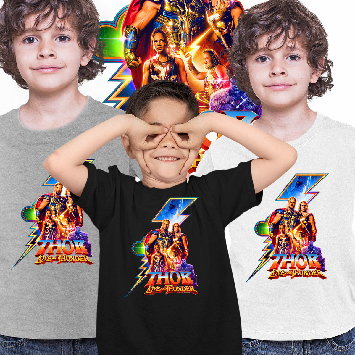 Thor Love and Thunder Tee A journey unlike anything he's ever faced Kids T-Shirt