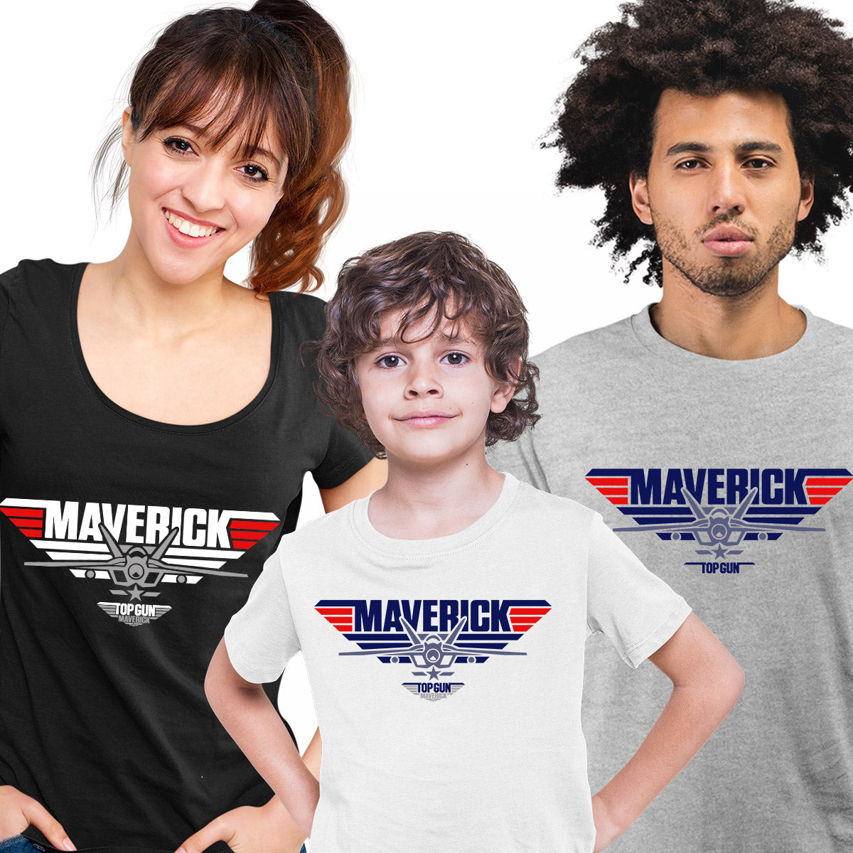 Top Gun Maverick Plane Logo T-shirt