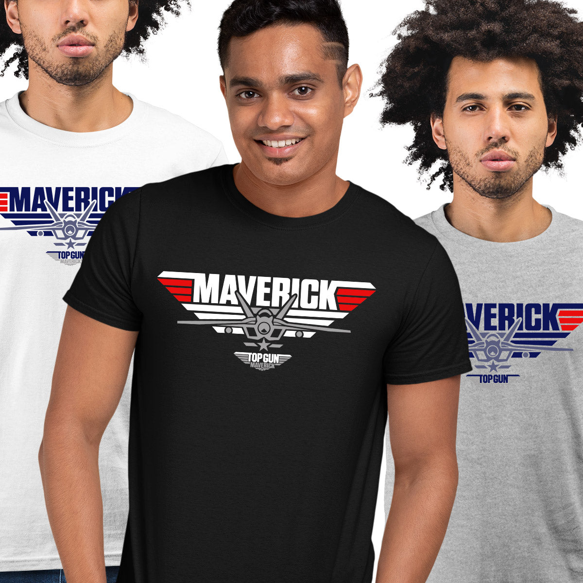 Top Gun Maverick Plane Logo T-shirt