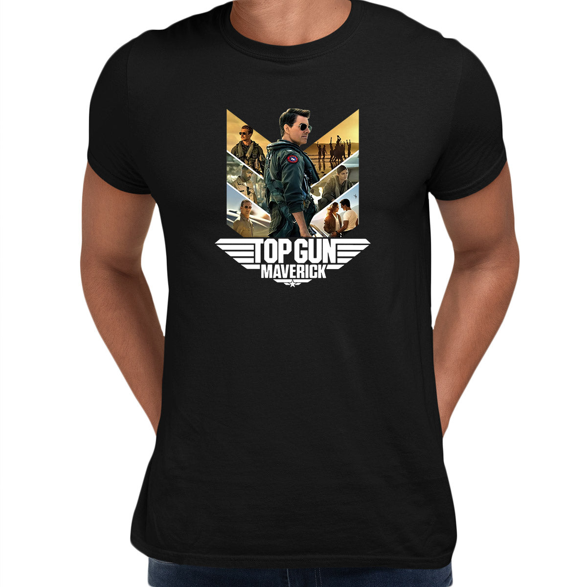 Top Gun Movie T-shirt Tom Cruise  Unisex Tee - Kuzi Tees