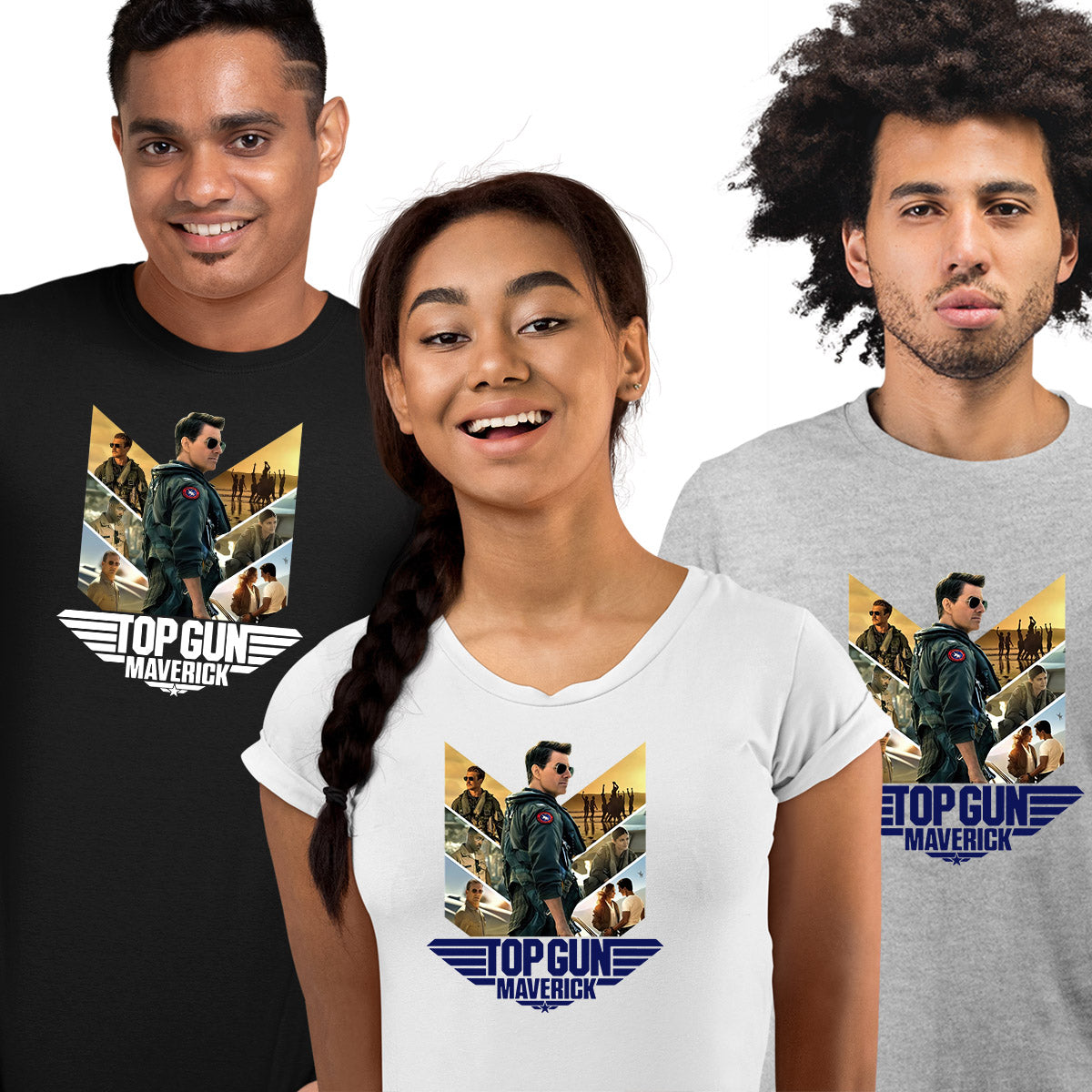Top Gun Movie T-shirt Tom Cruise  Unisex Tee - Kuzi Tees