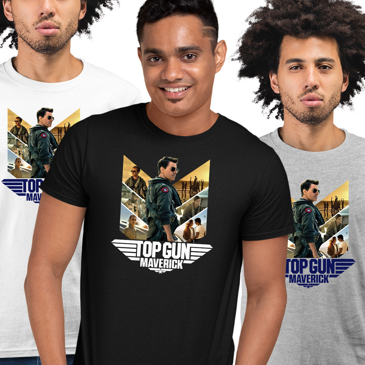 Top Gun Movie T-shirt Tom Cruise  Unisex Tee - Kuzi Tees