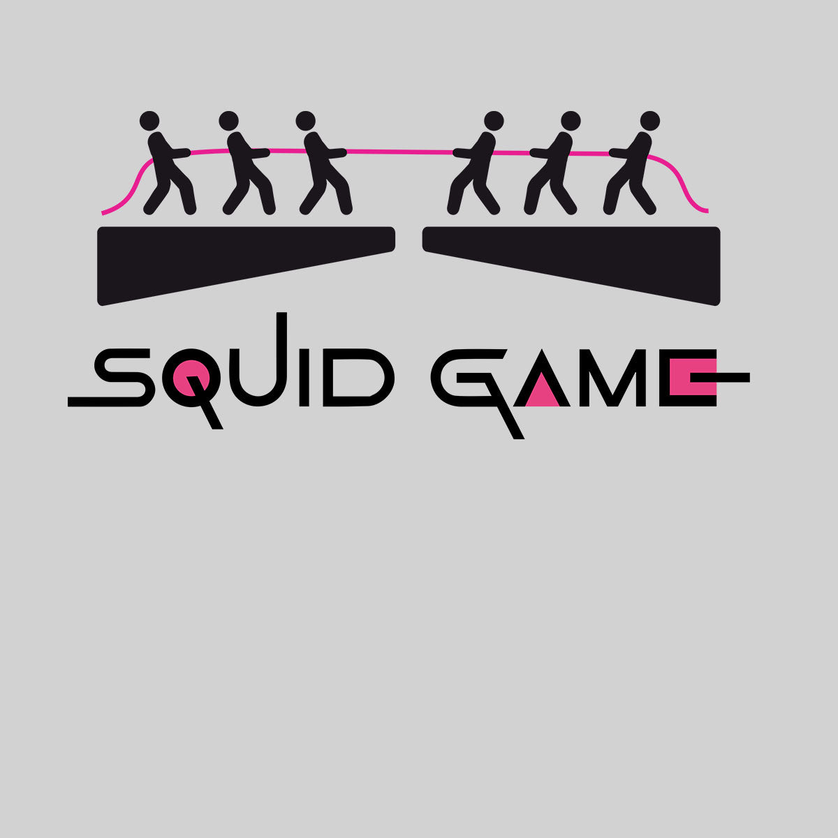Tug of war Squid Game Cosplay Inspired TV Puzzle Unisex T-Shirt - Kuzi Tees