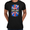 Union Jack Abstract Print Mens T-Shirt Great Britain Flag - Kuzi Tees
