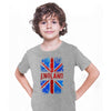 Union Jack Abstract Print Kids T-Shirt Great Britain Flag - Kuzi Tees