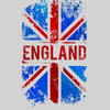 Union Jack Abstract Print Kids T-Shirt Great Britain Flag - Kuzi Tees