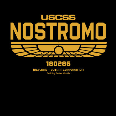USCSS T-Shirt Nostromo Weyland Yutani Ship - Kuzi Tees