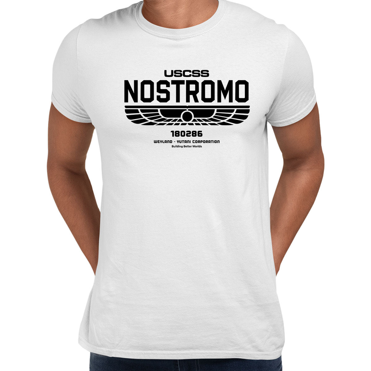 USCSS T-Shirt Nostromo Weyland Yutani Ship - Kuzi Tees